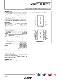 Datasheet M35071-068SP manufacturer Mitsubishi