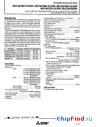 Datasheet M37267xx manufacturer Mitsubishi