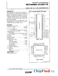 Datasheet M37409M2 manufacturer Mitsubishi