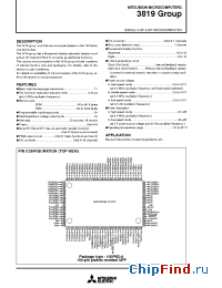 Datasheet M38194M5-XXXFP производства Mitsubishi