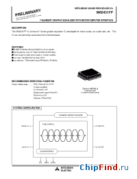 Datasheet M62431 manufacturer Mitsubishi