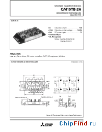 Datasheet QM15TB-2H manufacturer Mitsubishi