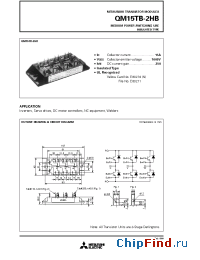 Datasheet QM15TB-2HB manufacturer Mitsubishi