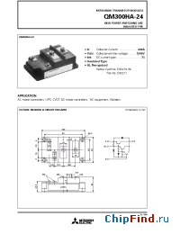 Datasheet QM300HA-24 manufacturer Mitsubishi