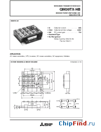 Datasheet QM30TX-HB manufacturer Mitsubishi