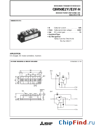 Datasheet QM50E2Y-H manufacturer Mitsubishi