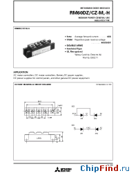Datasheet RM60CZ-H manufacturer Mitsubishi