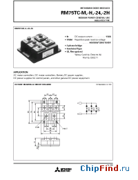 Datasheet RM75TC-24 manufacturer Mitsubishi
