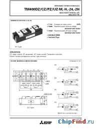Datasheet TM400CZ-2H manufacturer Mitsubishi