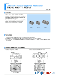 Datasheet M17-T1 manufacturer Mitsumi