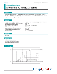 Datasheet MM303 manufacturer Mitsumi