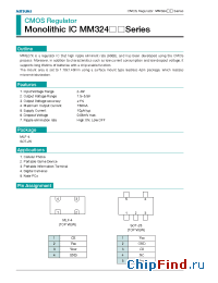 Datasheet MM324 manufacturer Mitsumi