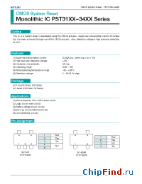 Datasheet PST31XX manufacturer Mitsumi