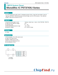 Datasheet PST3710 manufacturer Mitsumi