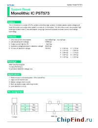 Datasheet PST573 manufacturer Mitsumi