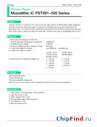 Datasheet PST592 manufacturer Mitsumi