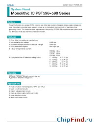 Datasheet PST596CN manufacturer Mitsumi