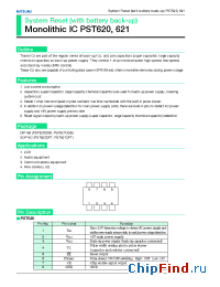 Datasheet PST620 manufacturer Mitsumi