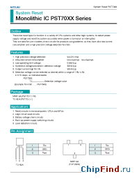 Datasheet PST7019 manufacturer Mitsumi