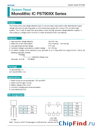 Datasheet PST90 manufacturer Mitsumi