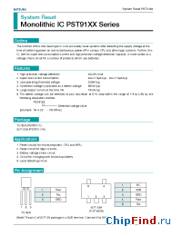 Datasheet PST91 manufacturer Mitsumi