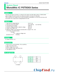 Datasheet PST934.6 manufacturer Mitsumi