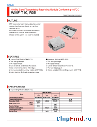 Datasheet WMF-R05 manufacturer Mitsumi