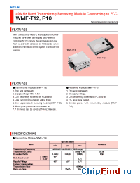 Datasheet WMF-R10 manufacturer Mitsumi