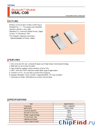 Datasheet WML-C06 manufacturer Mitsumi