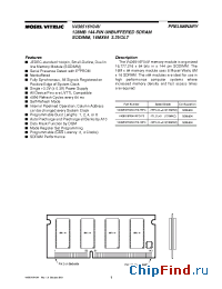 Datasheet V436516Y04VATG-75 manufacturer Mosel