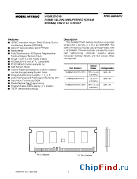 Datasheet V436632Y24VXTG-75PC manufacturer Mosel