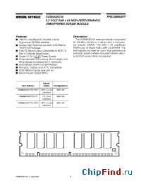 Datasheet V436664S24VXTG-10PC manufacturer Mosel