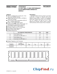 Datasheet V437432S24V manufacturer Mosel