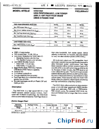 Datasheet V53C104AK-80 производства Mosel