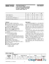 Datasheet V54C3256164VBUC-T manufacturer Mosel