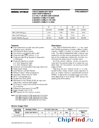 Datasheet V58C2128804/404/164S8 manufacturer Mosel
