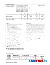 Datasheet V58C2128804/404/164SAT производства Mosel
