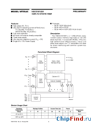 Datasheet V62C5181024LL-70P manufacturer Mosel
