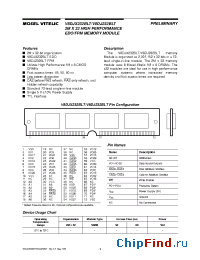 Datasheet V8DJX232BLT/V8DJ232BLT manufacturer Mosel