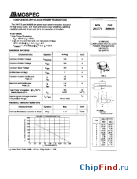 Datasheet 2N3773 manufacturer Mospec