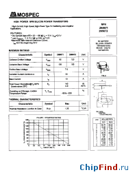 Datasheet 2N5672 manufacturer Mospec
