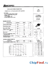 Datasheet 2SA671 manufacturer Mospec