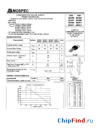 Datasheet BD906 manufacturer Mospec