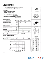 Datasheet BUV48 manufacturer Mospec