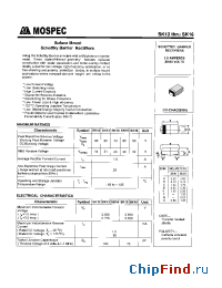 Datasheet SK12 manufacturer Mospec