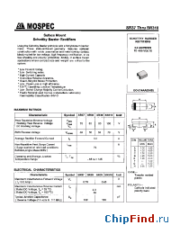 Datasheet SR310 manufacturer Mospec