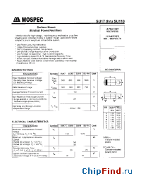 Datasheet SU19 производства Mospec