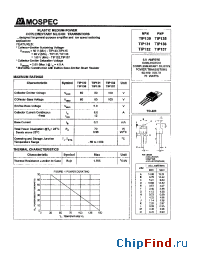 Datasheet TIP131 manufacturer Mospec