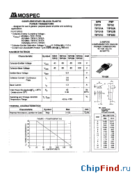 Datasheet TIP32A manufacturer Mospec