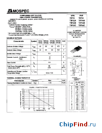 Datasheet TIP34A производства Mospec